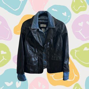 Vintage 725 Faux Leather Jacket